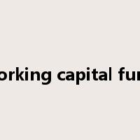 working capital fund是什么意思