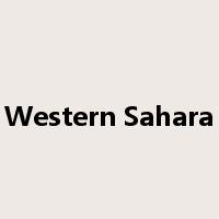 Western Sahara是什么意思