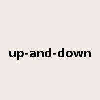 up-and-down是什么意思
