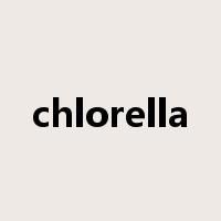 chlorella是什么意思