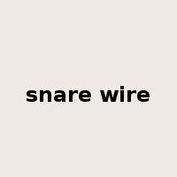 snare wire是什么意思