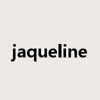 jaqueline是什么意思