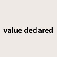 value declared是什么意思