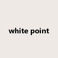 white point是什么意思