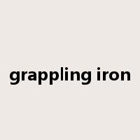 grappling iron是什么意思