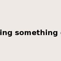 bring something on是什么意思