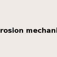 corrosion mechanism是什么意思