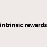 intrinsic rewards是什么意思