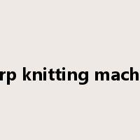 warp knitting machine是什么意思