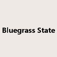 Bluegrass State是什么意思