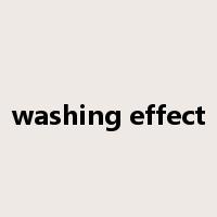 washing effect是什么意思