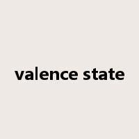 valence state是什么意思