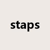 staps是什么意思