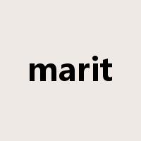 marit是什么意思