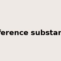 reference substance是什么意思