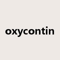 oxycontin是什么意思