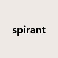 spirant是什么意思