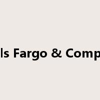 Wells Fargo & Company是什么意思