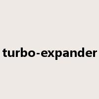 turbo-expander是什么意思