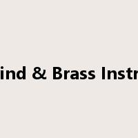 Woodwind & Brass Instruments是什么意思