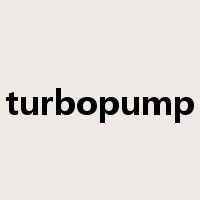 turbopump是什么意思
