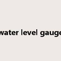 water level gauge是什么意思