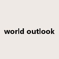 world outlook是什么意思