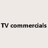 TV commercials是什么意思