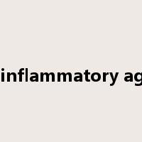 anti-inflammatory agents是什么意思