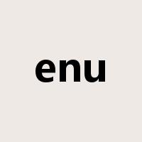 enu是什么意思