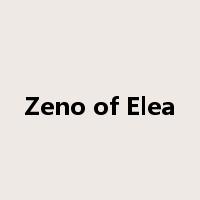 Zeno of Elea是什么意思