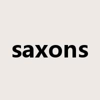 saxons是什么意思