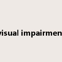 visual impairment是什么意思