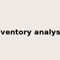 inventory analysis是什么意思