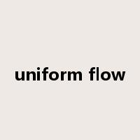 uniform flow是什么意思