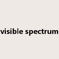 visible spectrum是什么意思