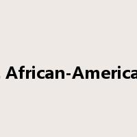 African & African-American Studies是什么意思