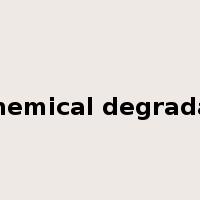 biochemical degradation是什么意思