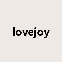 lovejoy是什么意思