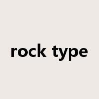 rock type是什么意思