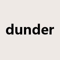 dunder是什么意思