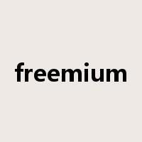 freemium是什么意思