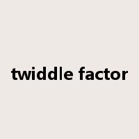 twiddle factor是什么意思