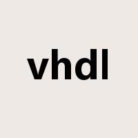 vhdl是什么意思