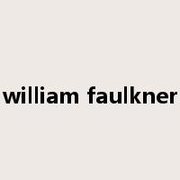 william faulkner是什么意思