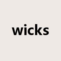 wicks是什么意思
