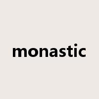 monastic是什么意思