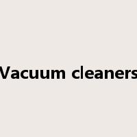 Vacuum cleaners是什么意思