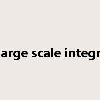 very large scale integration是什么意思