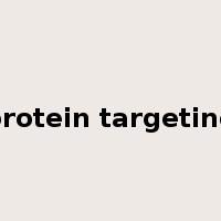 protein targeting是什么意思